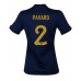 Frankrike Benjamin Pavard #2 Hjemmedrakt Dame VM 2022 Korte ermer